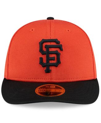 Men's Orange/Black San Francisco Giants 2025 Spring Training Low Profile 59FIFTY Fitted Hat