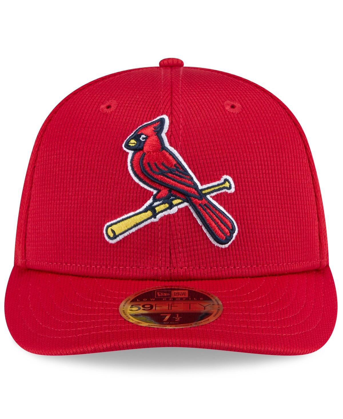 New Era Men's Red St. Louis Cardinals 2025 Spring Training Low Profile 59fifty Fitted Hat In Red
