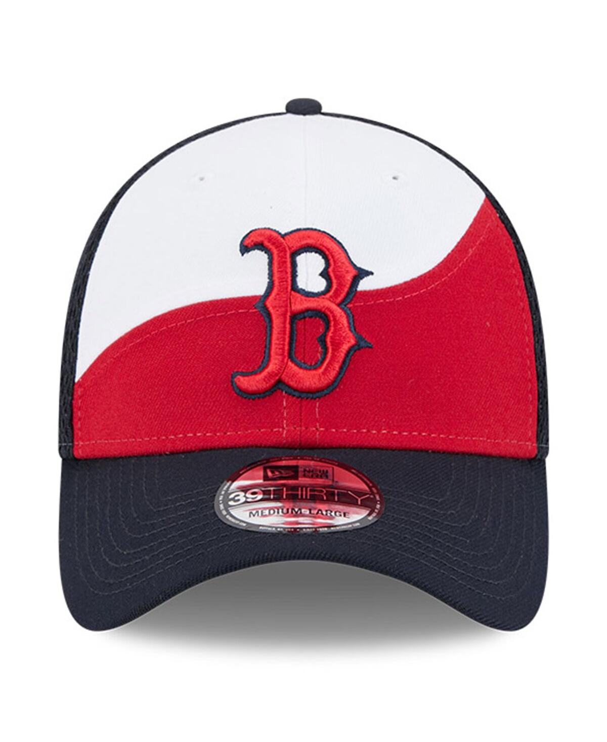 New Era Men's Navy Boston Red Sox 2025 Spring Training 39thirty Flex Hat In Navy
