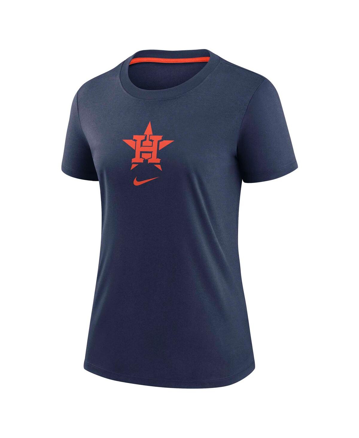 Nike Women's Navy Houston Astros Authentic Collection Early Work Tri-blend T-shirt In Navy