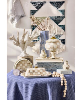 Mocha Check Curiosity Pot