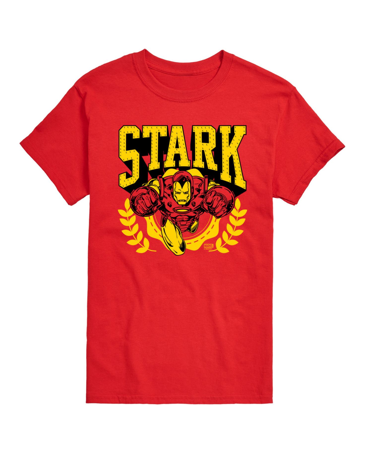 Men's Iron Man Stark Industries Short Sleeve T-Shirt