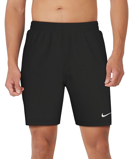 alfani Nike Men's Logo Swoosh Swim Trunks Men's Fashion & Accessories