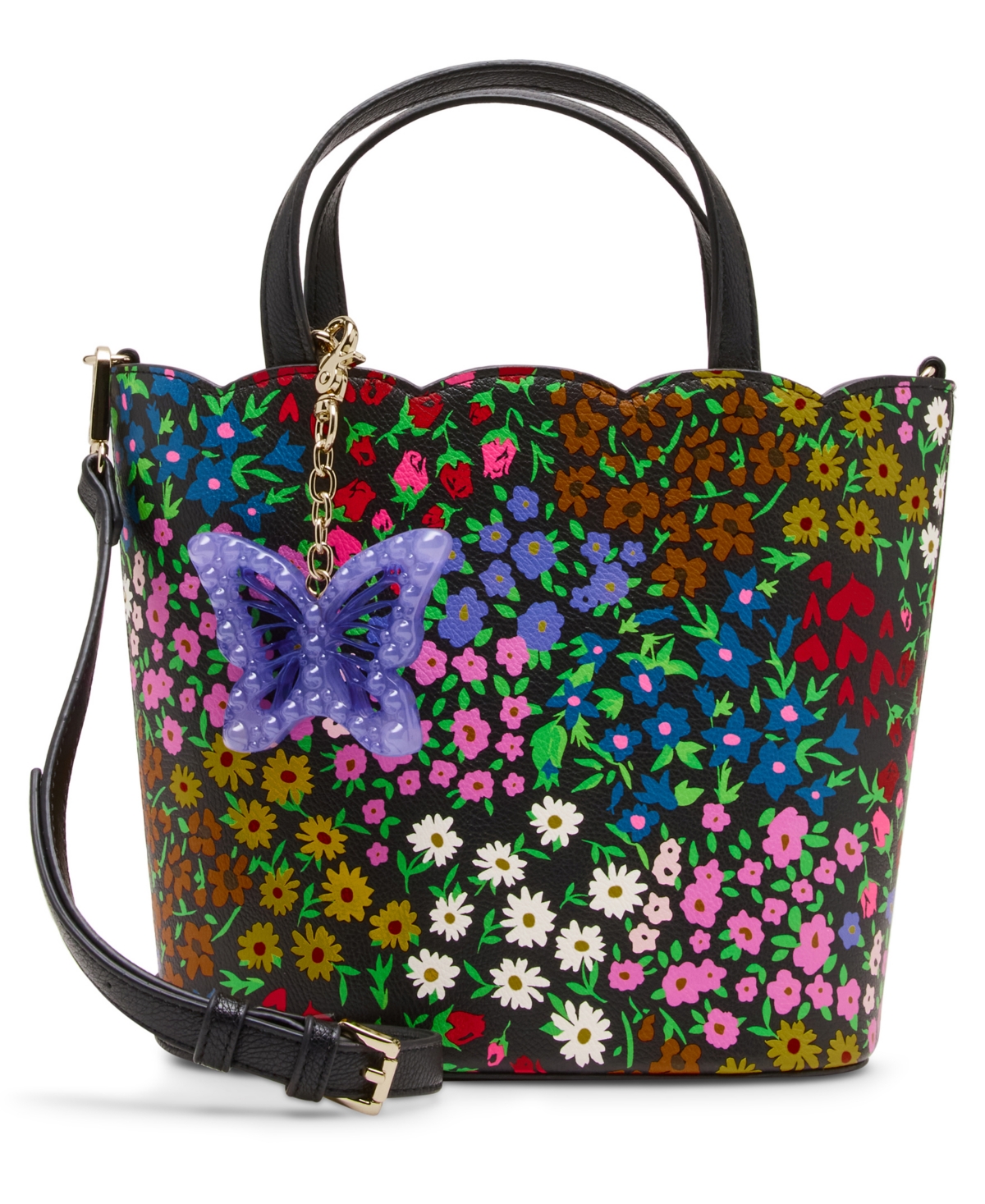 Betsey Johnson Scalloped Small Tote Bag