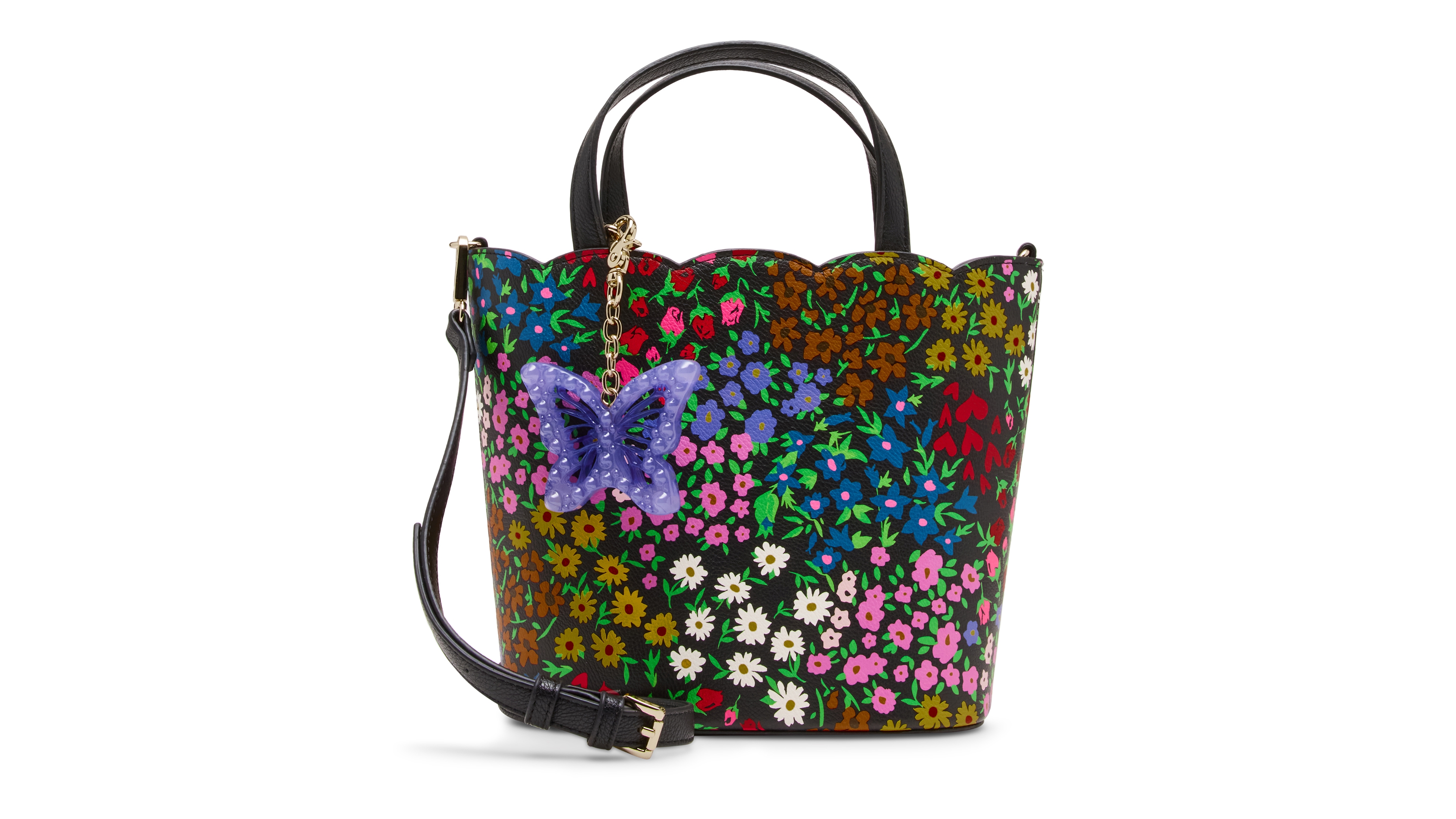 Betsey Johnson Scalloped Small Tote Bag