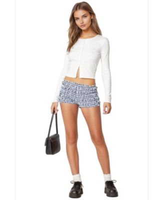 Womens Shilo Ribbed Cardigan