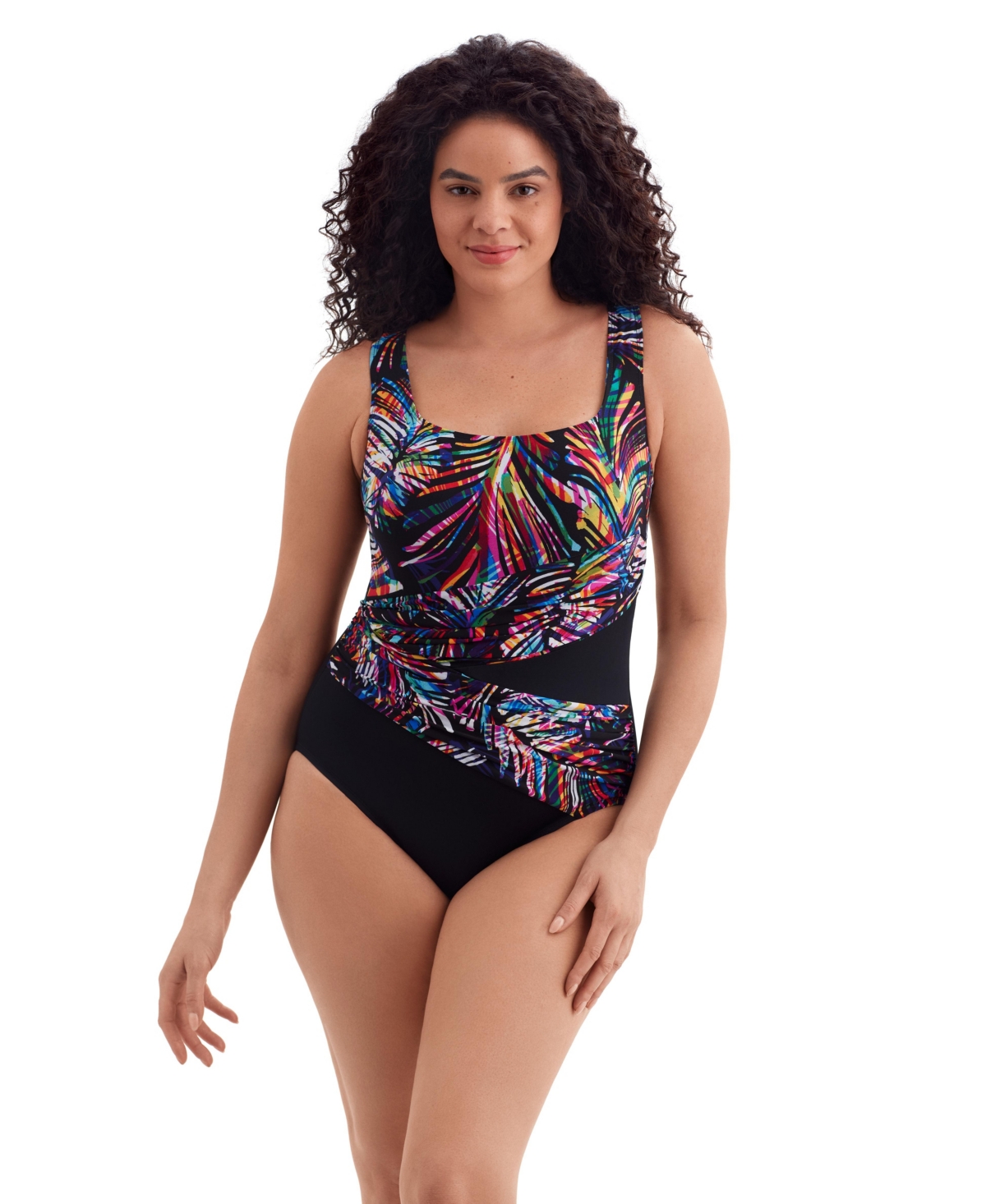 Second Wave Wrap Sash Tank One Piece Swimsuit - Coolangata