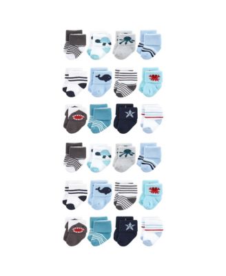 24-Pack Comfort Terry Socks Set