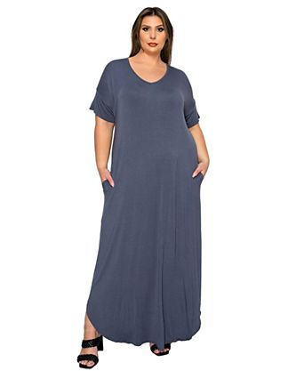 Plus Size Scarlett Maxi Pocket Dress