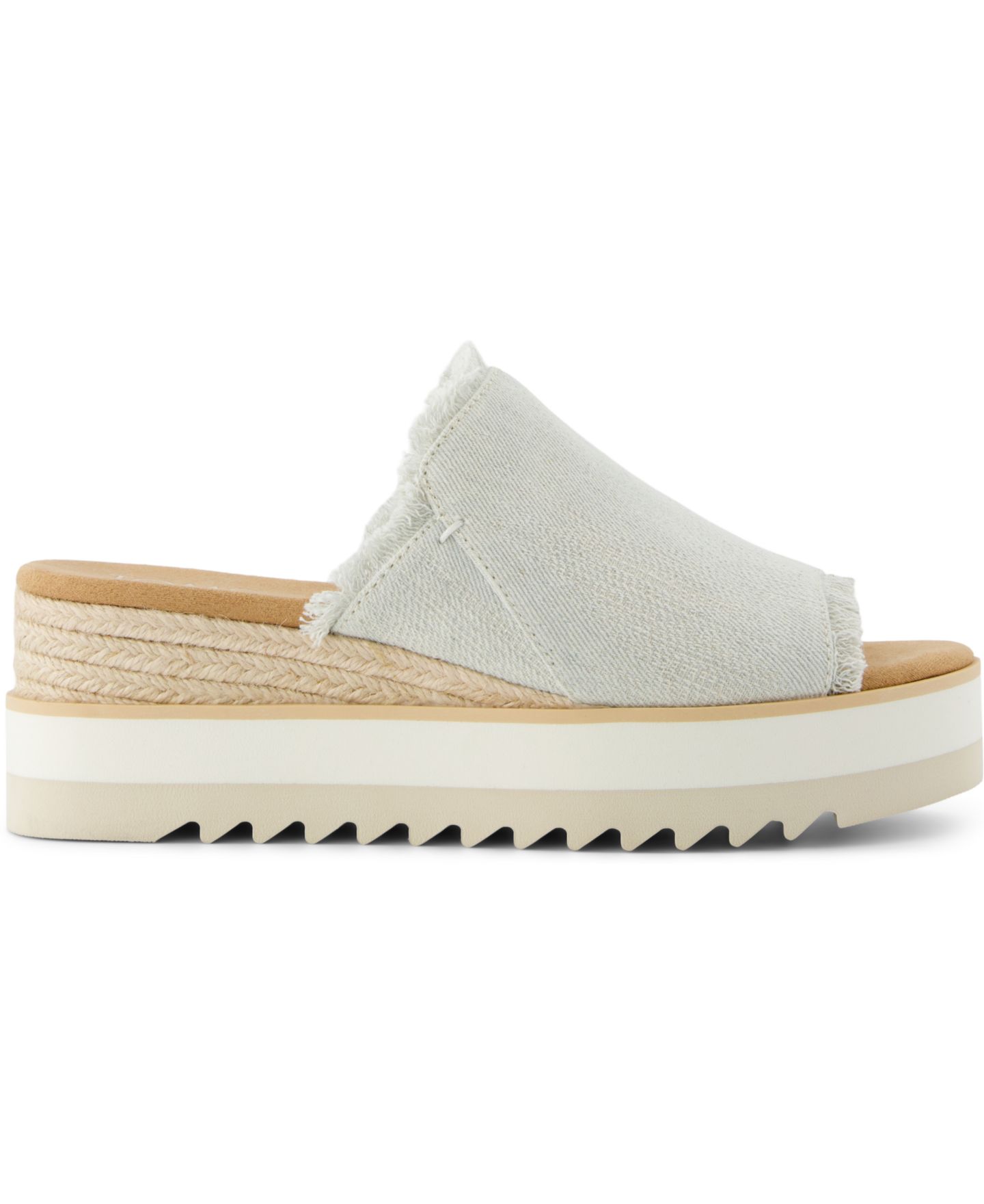 Женские сандалии TOMS Diana Mule Slip-On, цвет: Джинсовый — фото 5