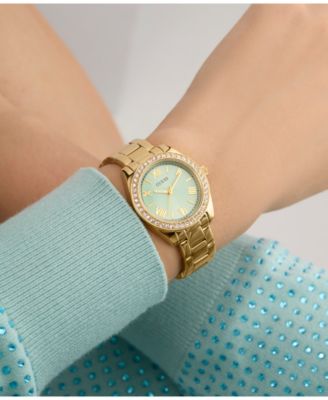 Women's Analog Gold-Tone Steel Watch, 30mm