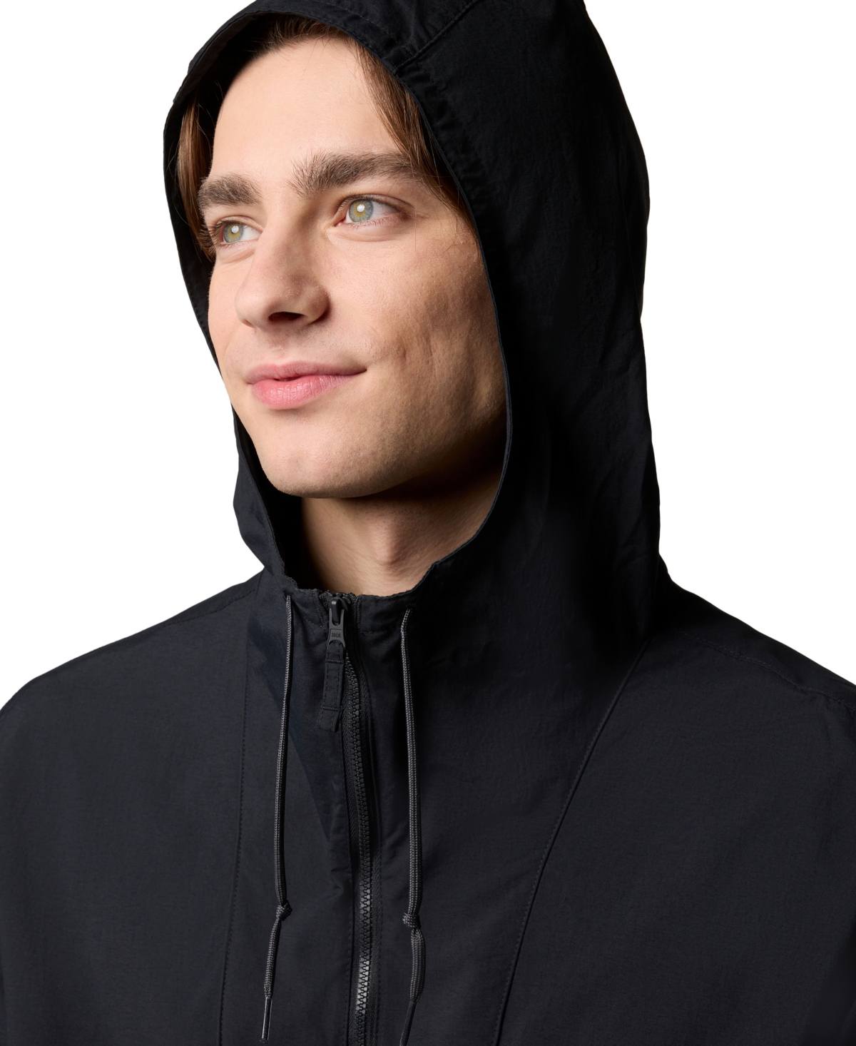 COLUMBIA MEN'S SPIRE VALLEY HOODED WINDBREAKER 