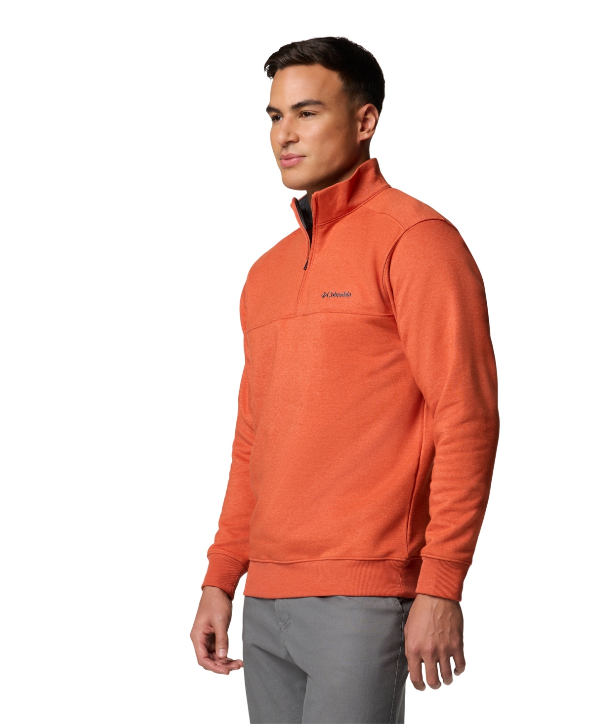 COLUMBIA MEN'S HART MOUNTAIN II QUARTER-ZIP FLEECE SWEATSHIRT 