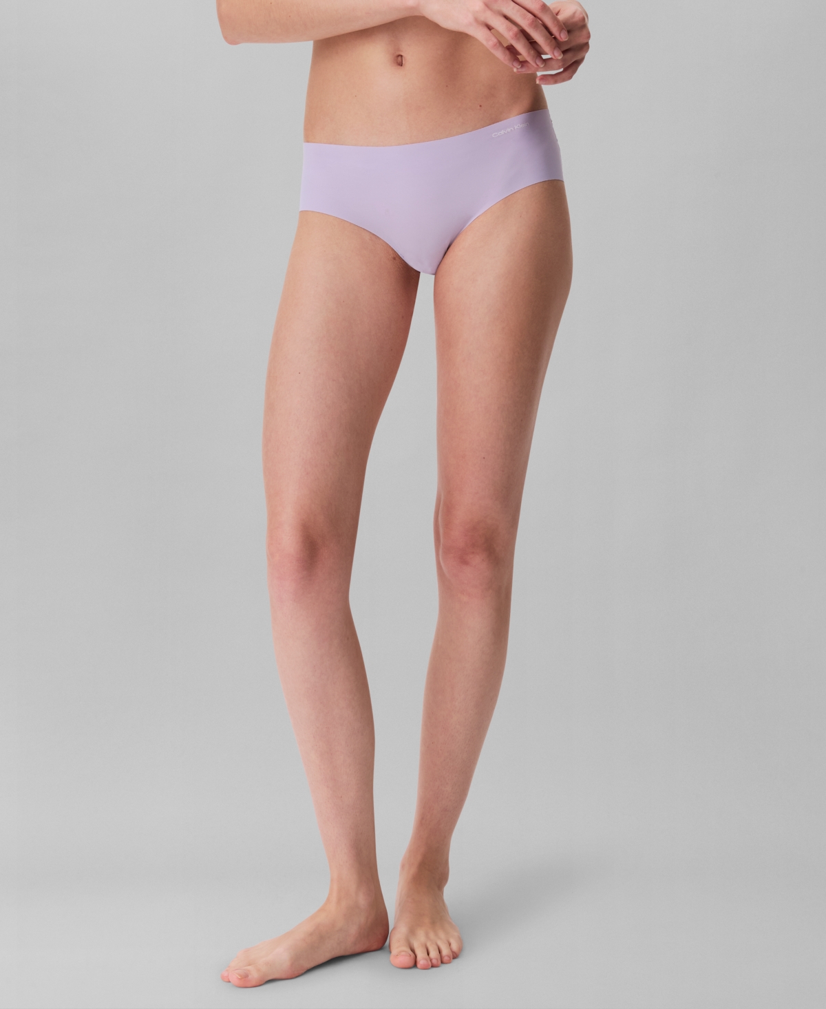 Calvin Klein Bonded Flex Bikini In Lilac Quartz