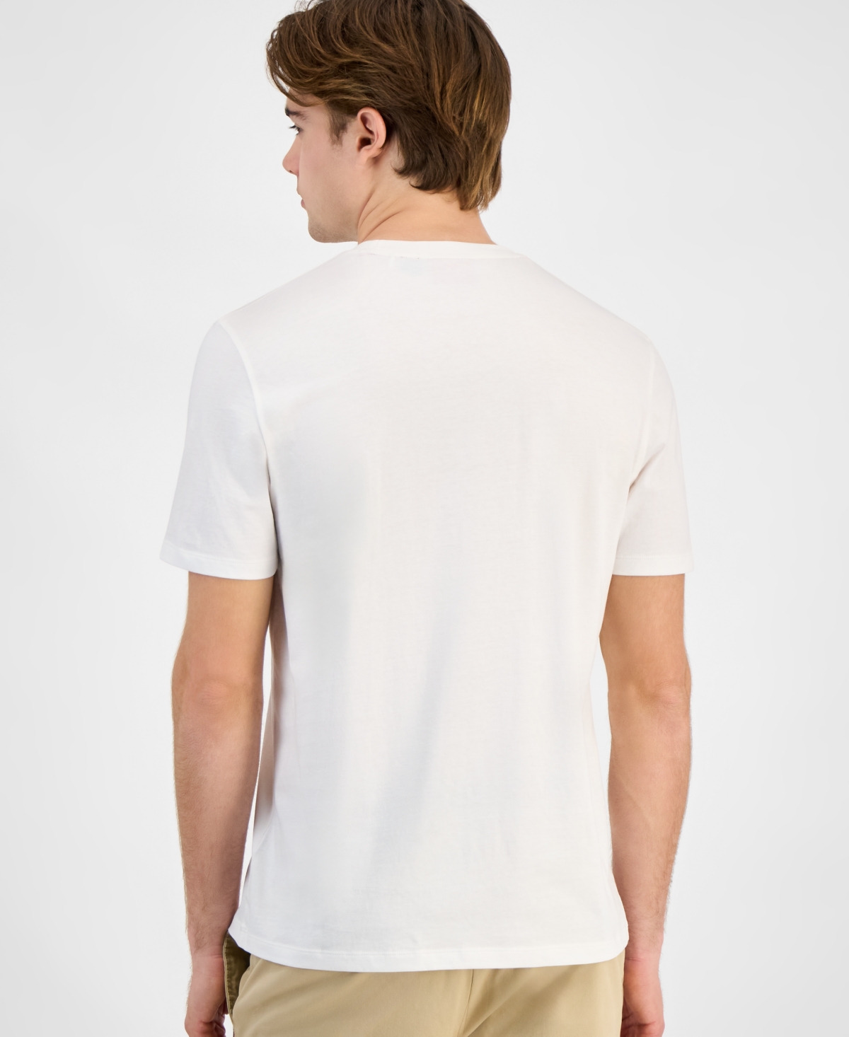 Hugo Boss Hugo By  Men's Dulivio Regular-fit Logo Graphic T-shirt In Natural