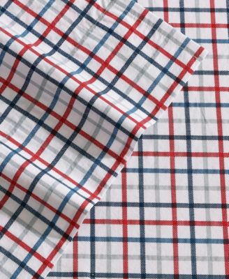 Cotton Percale 4-Piece Sheet Set, Queen