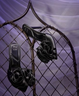 Women's Maleficientmule Ruffled High Heel Dress Sandals