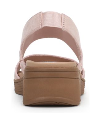 Women's Festive Washable Slingback Wedge Sandals