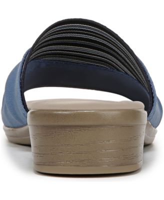 Women's Paradise Washable Block Heel Slide Sandals