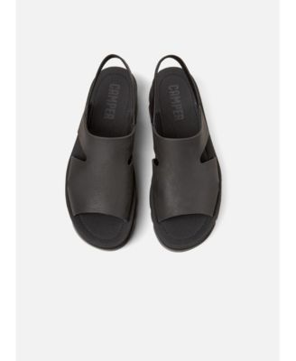 Oruga Up Leather Sandals