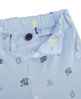 Baby Boys 2-Piece Short Sleeve Stretch Piquet Polo and Stretch Piquet Short Set