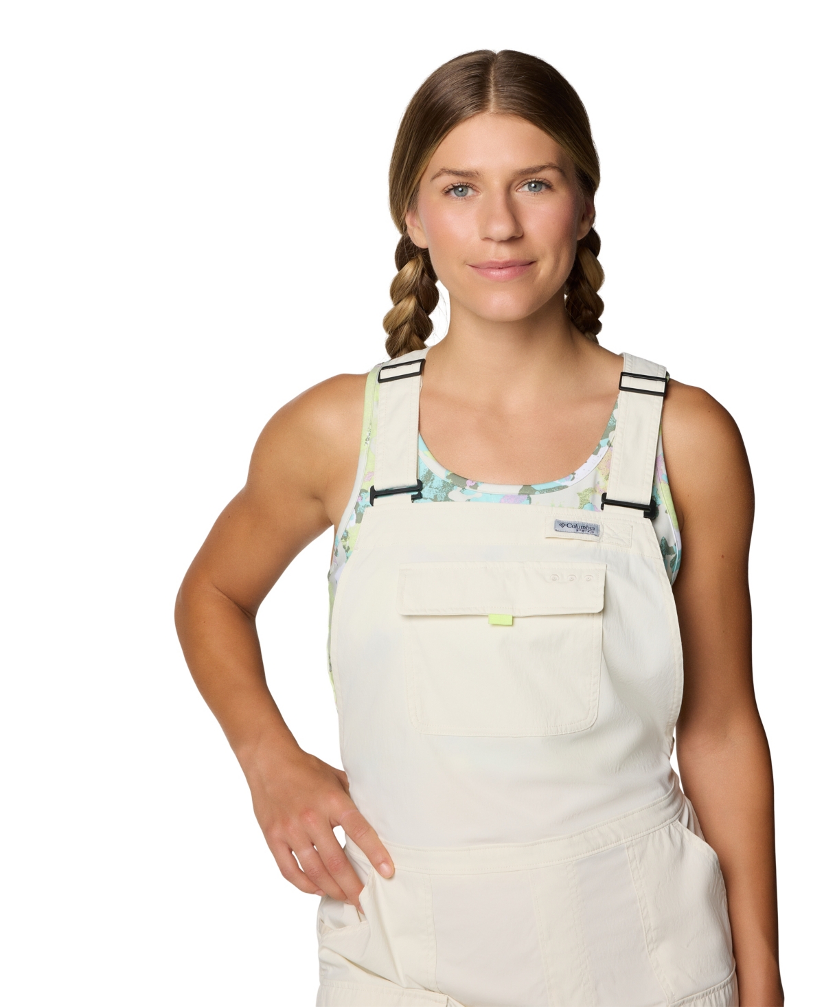 Shop Columbia Women's Pfg Open Water Overall Utility Shorts