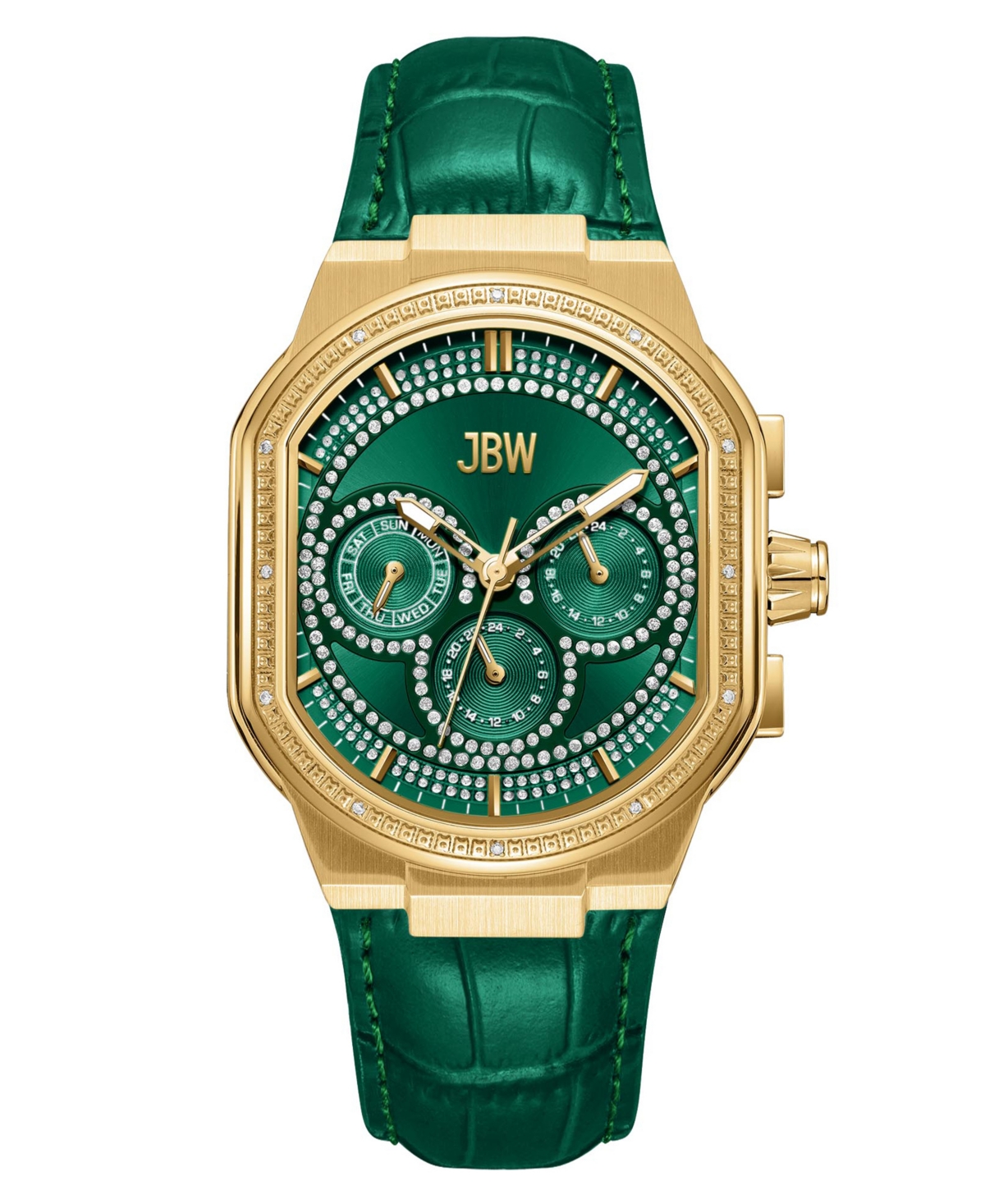 Men's Orion Diamond Stainless-Steel Watch - Green