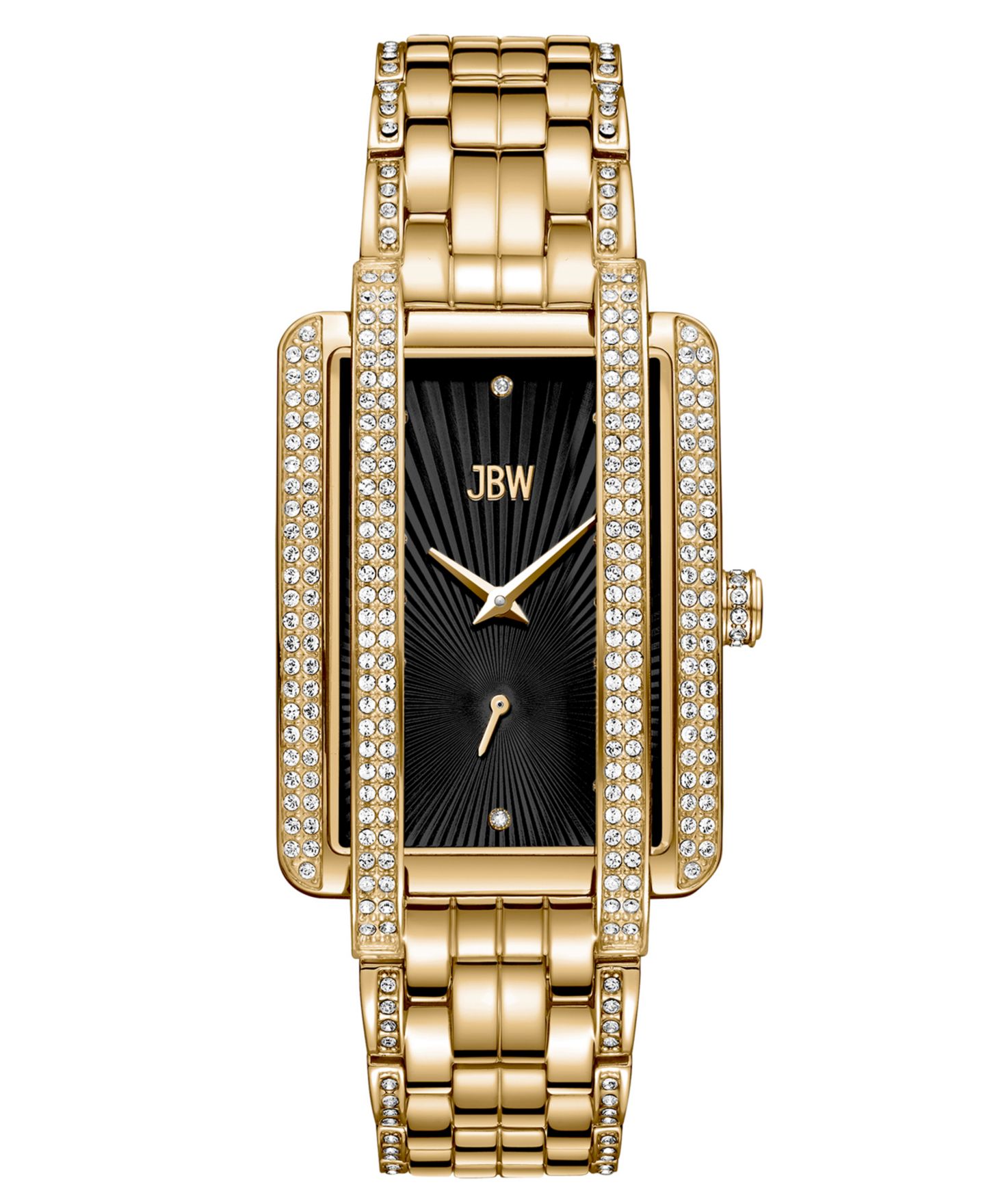 Женские часы Jbw Mink Diamond Gold-Plated Stainless-Steel Watch — фото 1