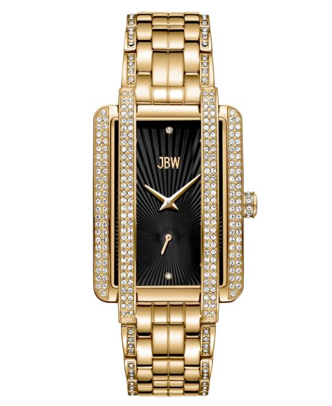 Женские часы Jbw Mink Diamond Gold-Plated Stainless-Steel Watch