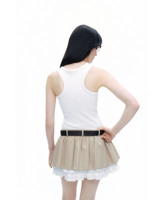 Women's Layered Mini Skirt