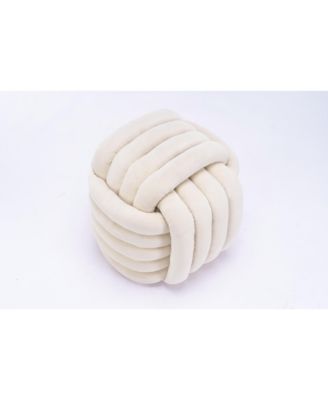 Modern Knot Design Ottoman Stylish and Comfortable