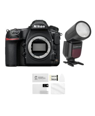 Nikon D850 DSLR Camera - With Flashpoint Zoom Li-on X R2 TTL On-Camera ...