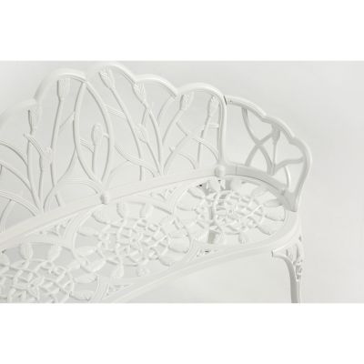 Streamdale Cast aluminium bench