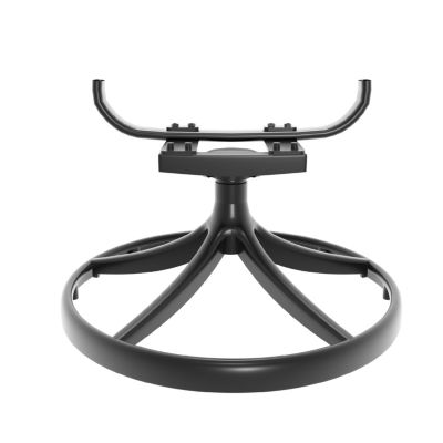 Streamdale 5-Piece All-Weather Cast Aluminum Dining Set, Include 4 Swivel Chairs and Rectangular Table With Black Frame