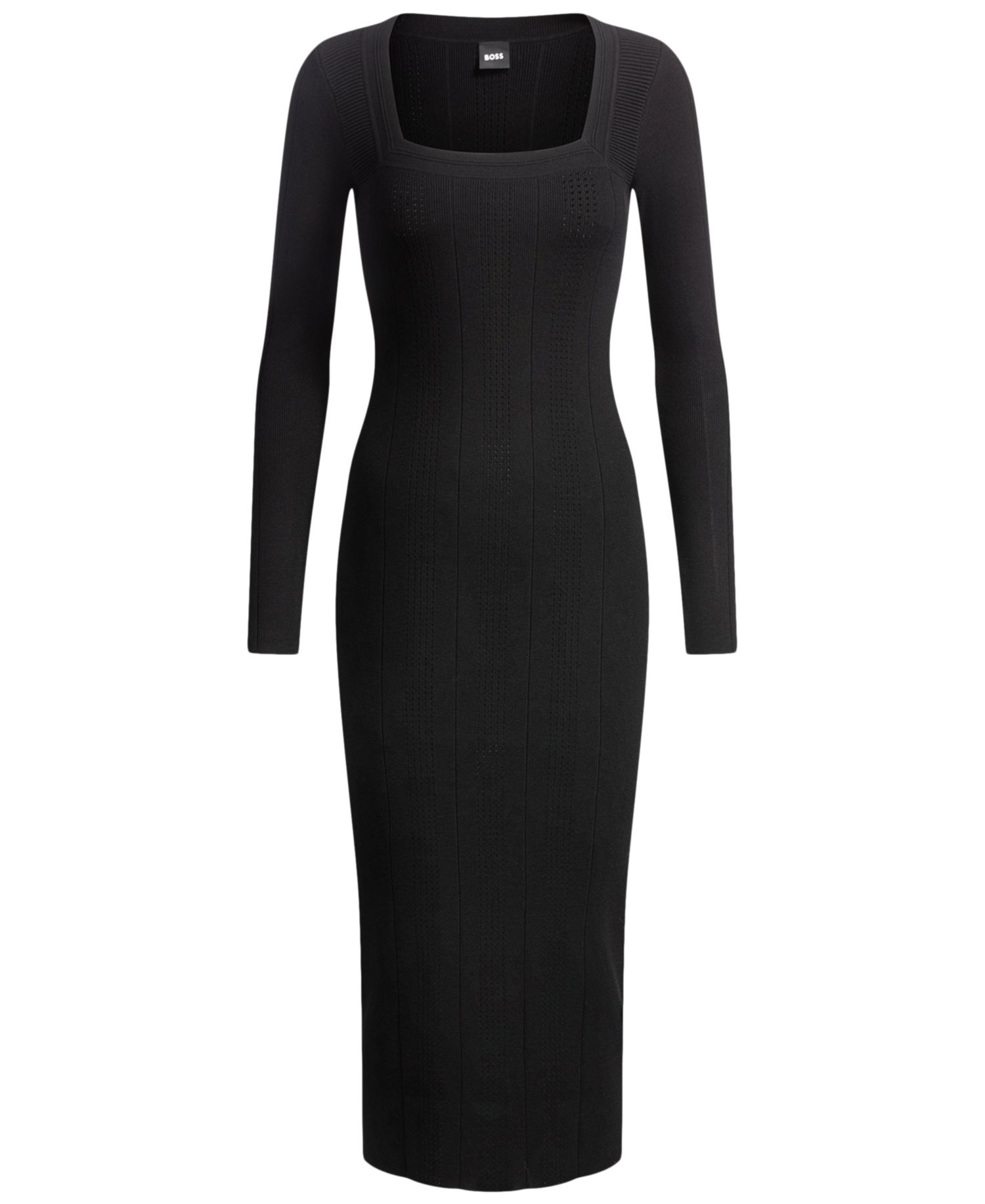 BOSS by Women's Knitted Relaxed-Fit Dress