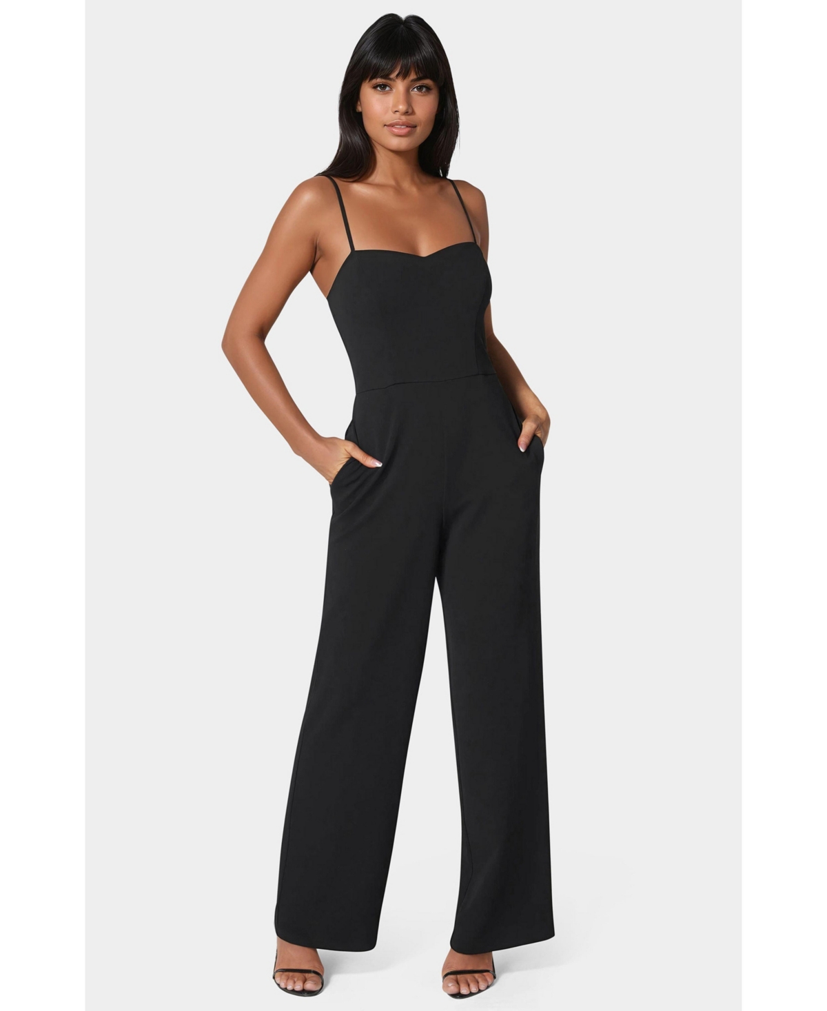 Women's Sweetheart Jumpsuit - Red