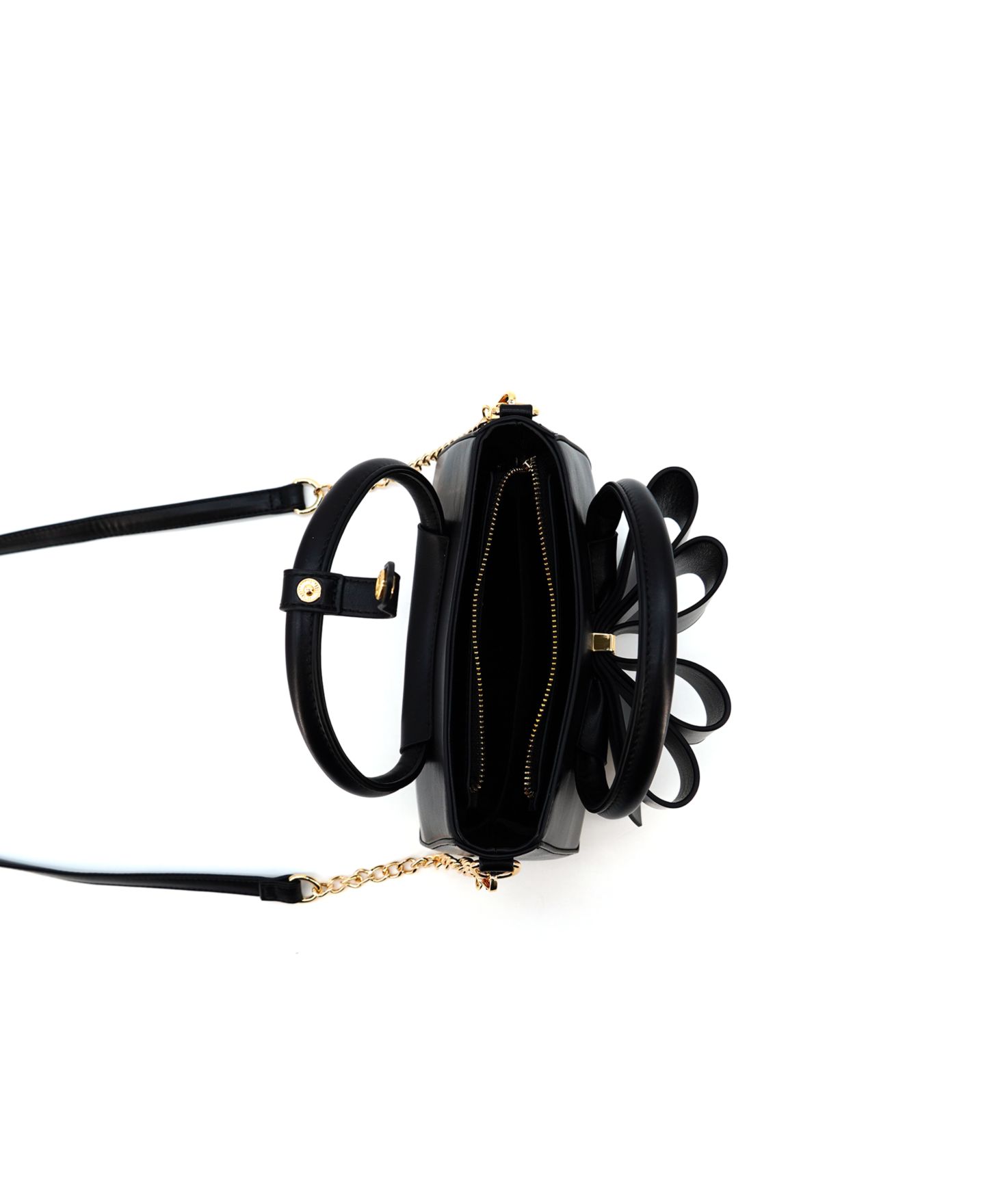 Женская сумка LIKE DREAMS Madeline Bow Small Crossbody, цвет: Чёрный — фото 4