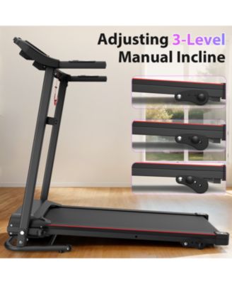 Streamdale Electric Folding Treadmill for Home Incline, Bluetooth, 2.5HP