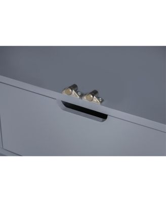 Streamdale Freestanding Kitchen Pantry Cabinet with Storage & Wine Racks