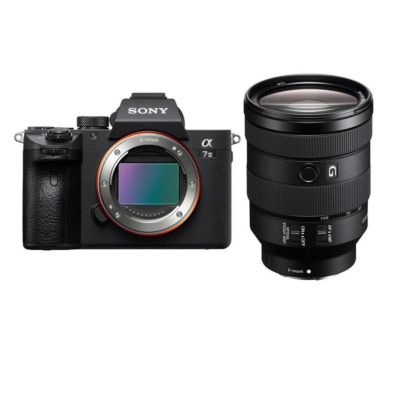 Alpha a7 III 24.2MP Full Frame Mirrorless Digital Interchangeable-Lens Camera - Bundle with Sony FE 24-105mm f/4 G OSS Standard Zoom E-Mount