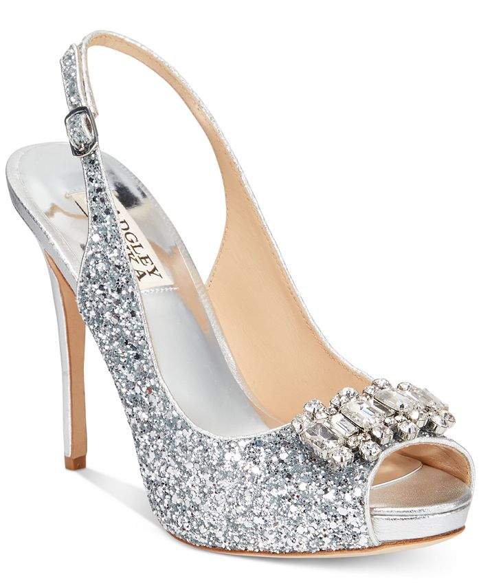 Badgley Mischka Adore Evening Sandals - Macy's