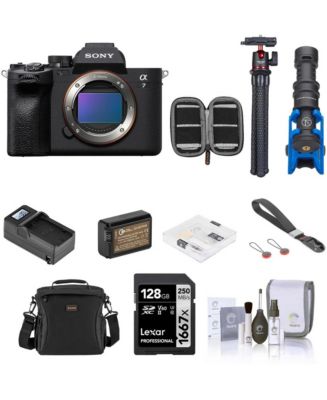 Sony Alpha a7 IV Full Frame Mirrorless Digital 4K Camera - Bundle with ...