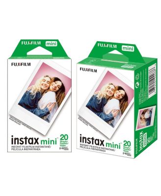 Instax Mini 99 Instant Film Camera, Matte Black, Bundle with 2x Instant Daylight Film Pack and Slinger Photo Album