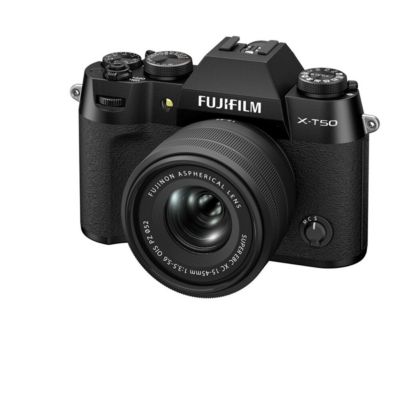 X-T50 Mirrorless Camera with XC 15-45mm f/3.5-5.6 OIS PZ Lens