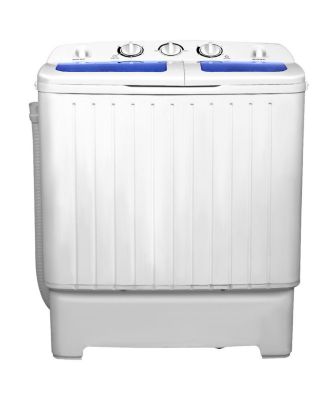 20 lbs Compact Twin Tub Washing Machine for Home Use