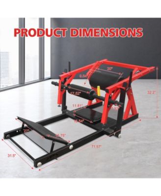Streamdale Hip Thrust Bridge Machine for Butt Shaping and Glute Building
