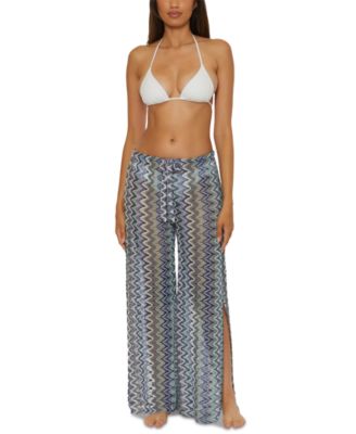 Women's Sundown Crochet Split-Leg Cover-up