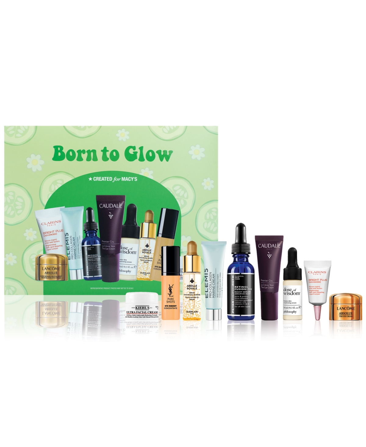CREATED FOR MACY'S 9-PC. BORN TO GLOW SKINCARE SET, EXCLUSIVELY AT MACY'S 