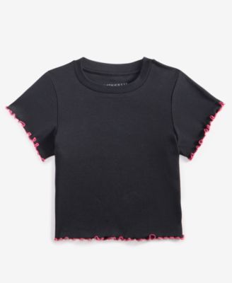 Big Girls Lettuce-Edge T-Shirt