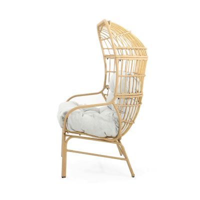 Streamdale Palos Outdoor Wicker Loveseat - Light Brown